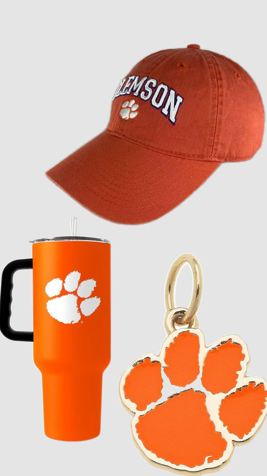 Clemson Tigers Fan Gift Set - Hat, Tumbler & Keychain