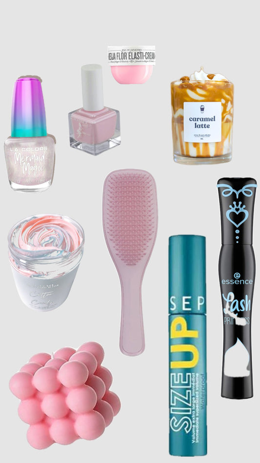Teen Beauty Gift Set - Nail Care & Makeup Bundle