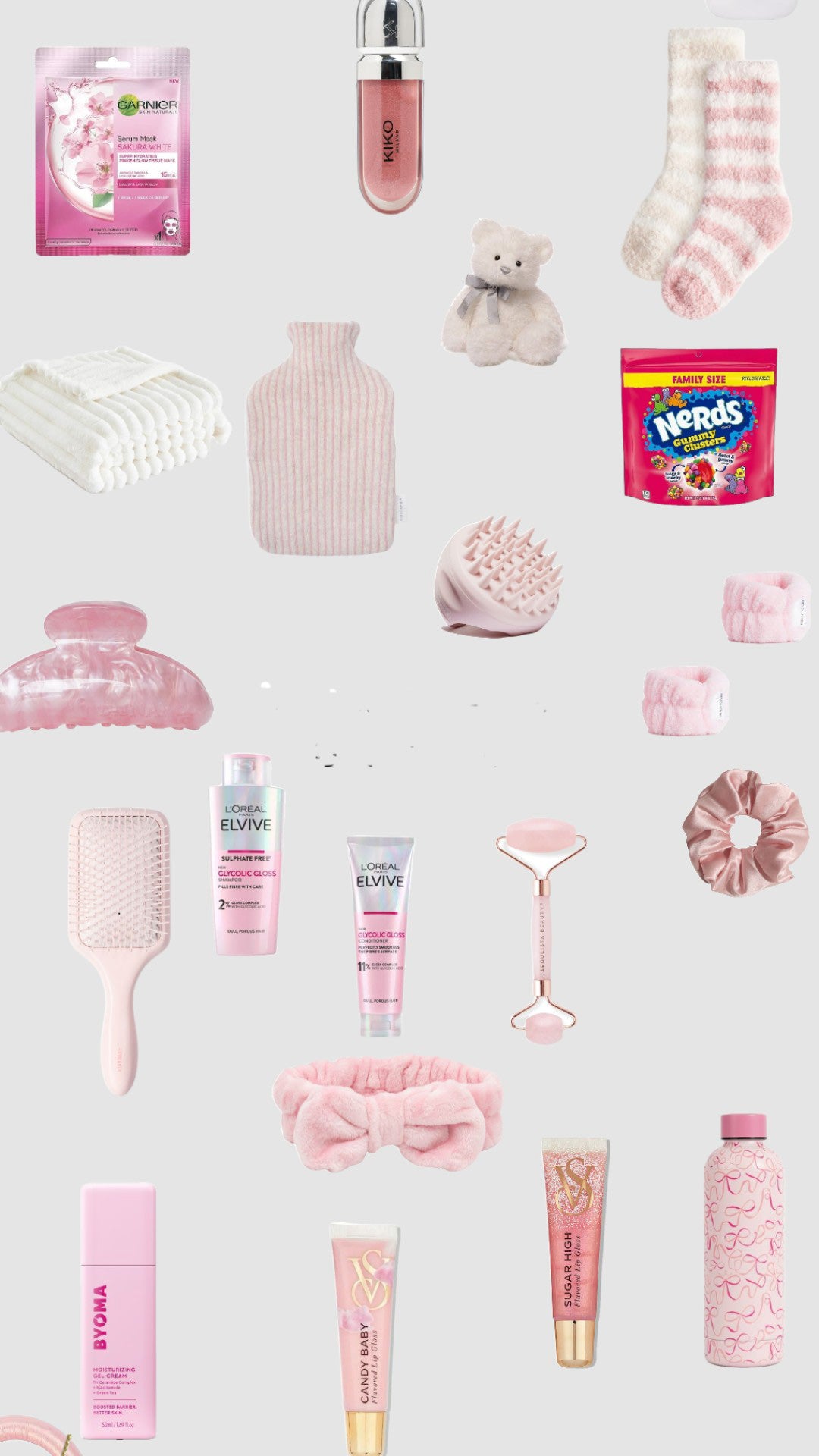 Pink Self-Care Gift Set - Ultimate Pampering Collection