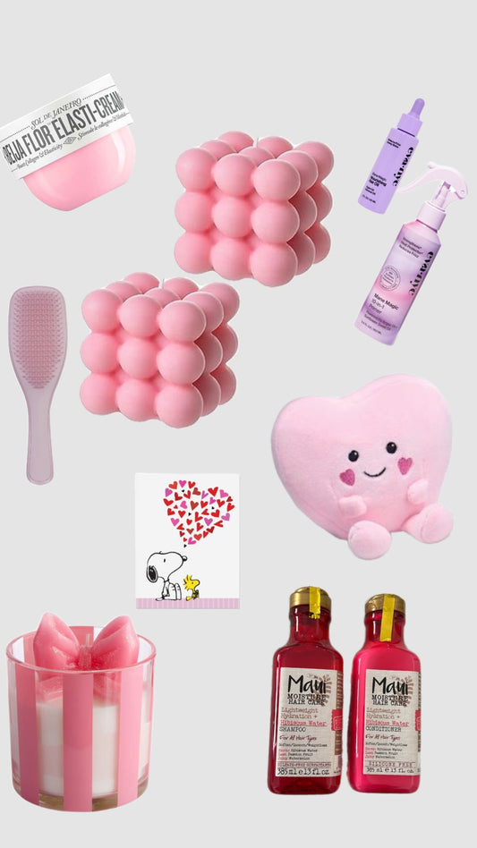Pink Bliss Self-Care Gift Set